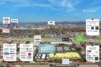 19810 N 7th Ave, Phoenix, AZ - VISTA AÉREA  vista de mapa