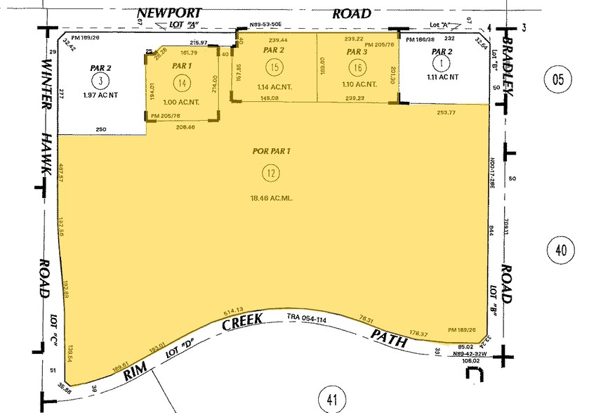 Newport Rd, Menifee, CA en alquiler - Plano de solar - Imagen 1 de 1