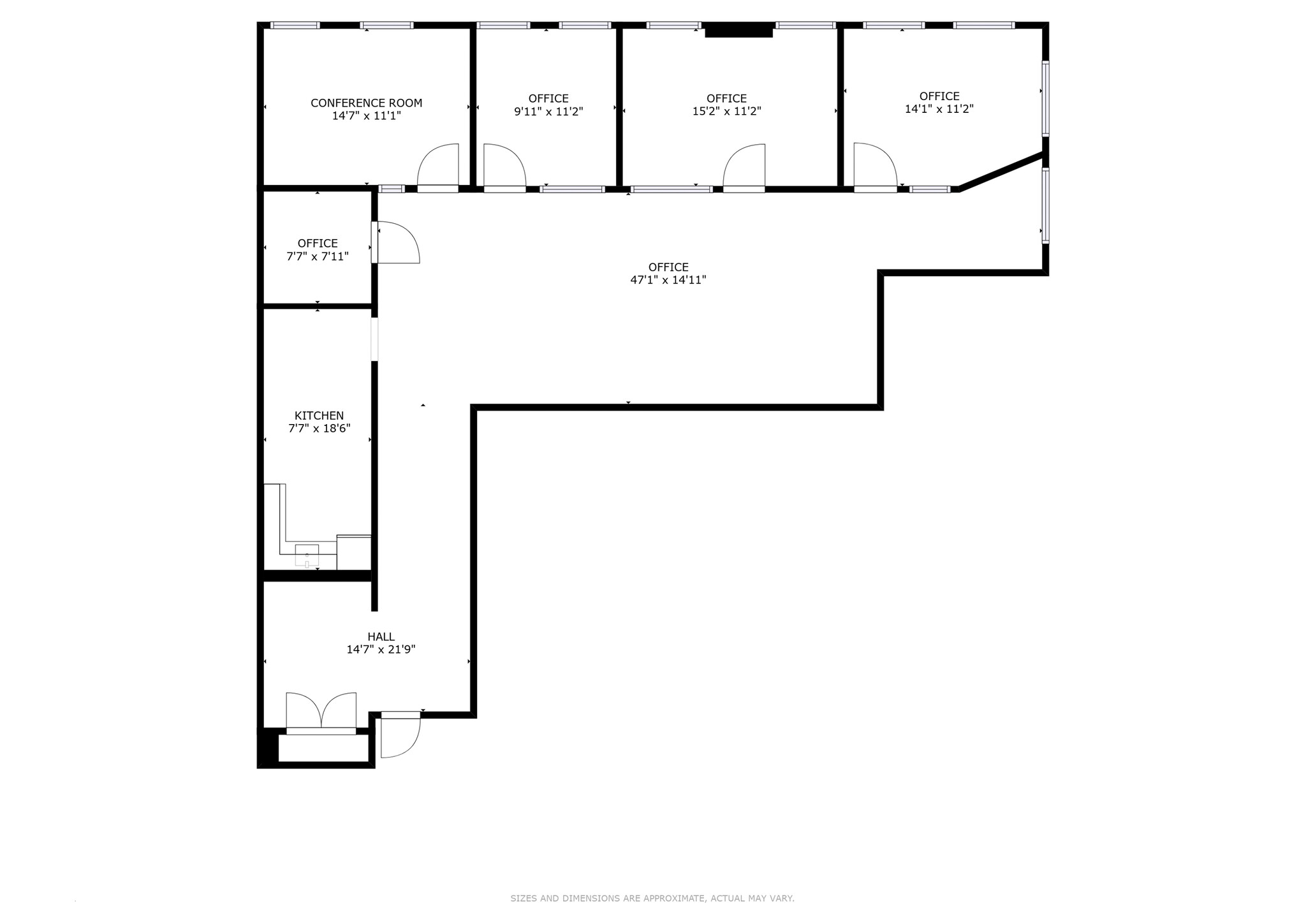 2 Madison Ave, Larchmont, NY en alquiler Plano de la planta- Imagen 1 de 16