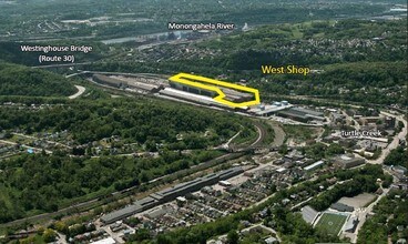 500-698 Braddock Ave, East Pittsburgh, PA - AÉREA  vista de mapa