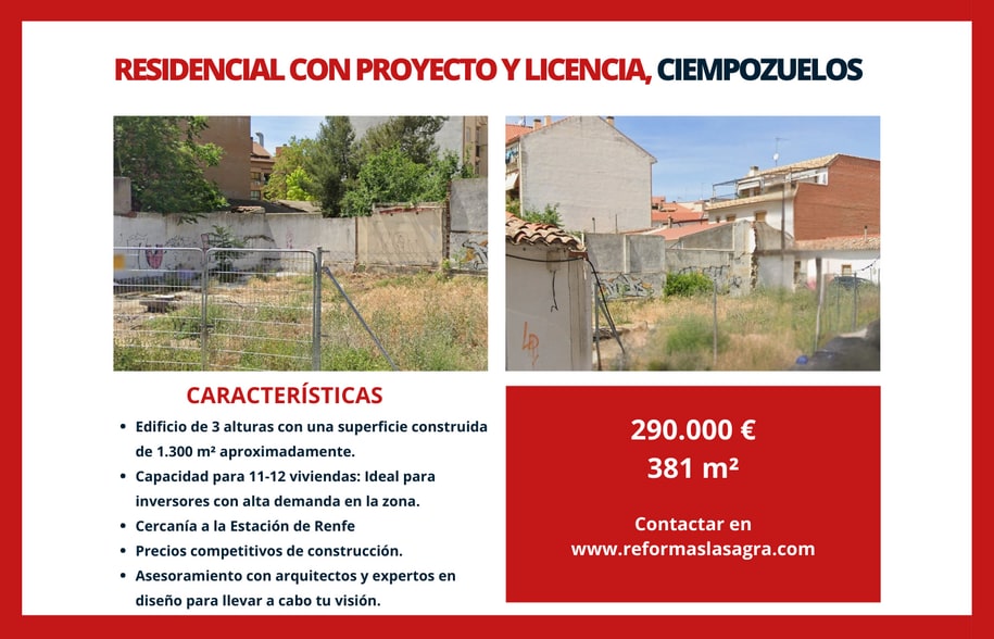 Terreno en Ciempozuelos, Madrid en venta - Plano de la planta - Imagen 1 de 9