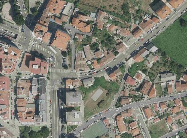 Terreno en Vigo, Pontevedra en venta - Vista aérea - Imagen 1 de 2