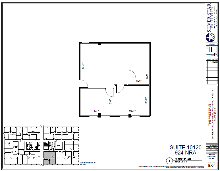 2000 N Loop Fwy W, Houston, TX en alquiler Plano de la planta- Imagen 1 de 1