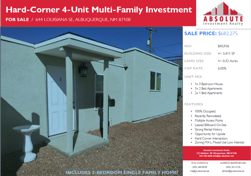 644 Louisiana Blvd SE, Albuquerque, NM en venta - Foto principal - Imagen 1 de 39