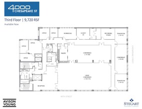 4000 Chesapeake St NW, Washington, DC en alquiler Plano de la planta- Imagen 1 de 10