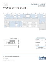 1901 Avenue of the Stars, Los Angeles, CA en alquiler Plano de la planta- Imagen 1 de 1