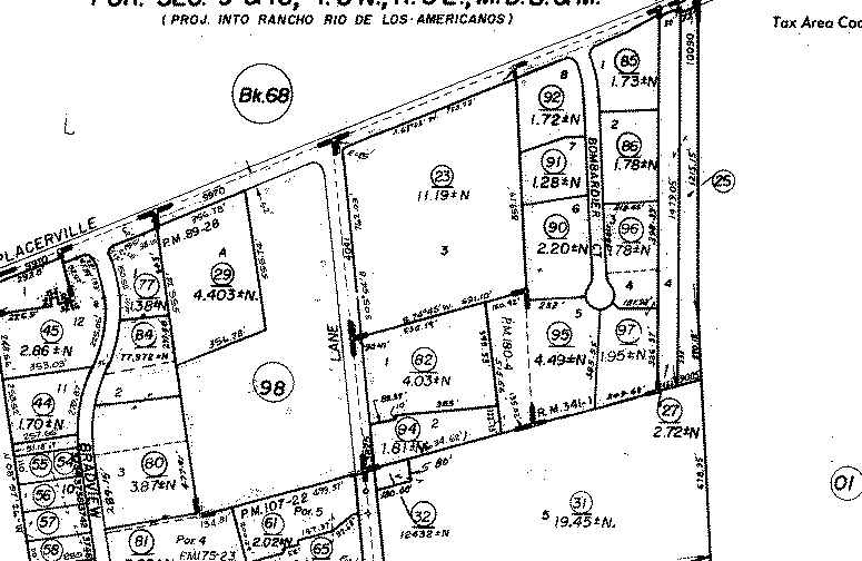 Old Placerville Rd Ln, Sacramento, CA en venta - Plano de solar - Imagen 2 de 2