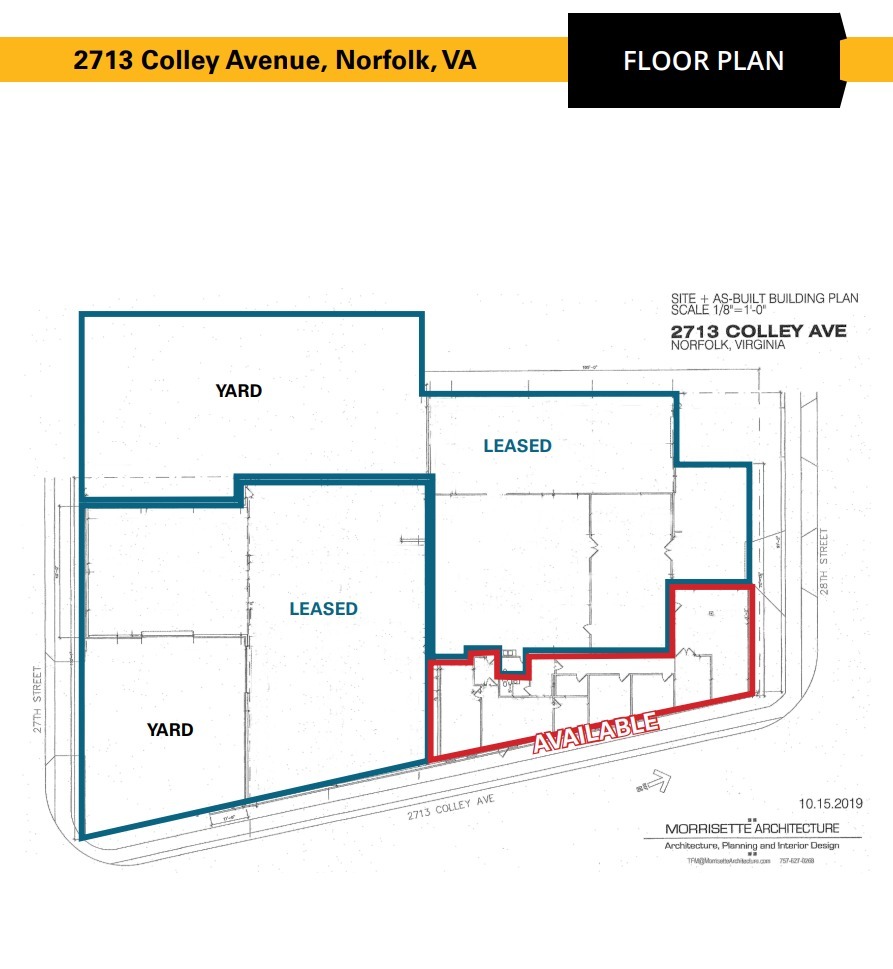 2713 Colley Ave, Norfolk, VA en alquiler Plano de la planta- Imagen 1 de 1