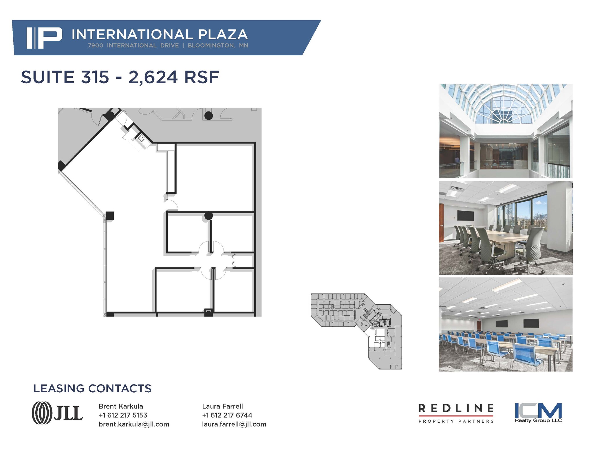 7900 International Dr, Bloomington, MN en alquiler Plano de la planta- Imagen 1 de 1