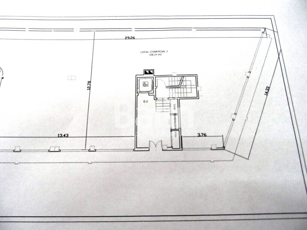 Local en Córdoba en alquiler Plano de la planta- Imagen 1 de 2