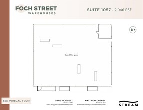 821-1075 Foch St, Fort Worth, TX en alquiler Plano de la planta- Imagen 1 de 1