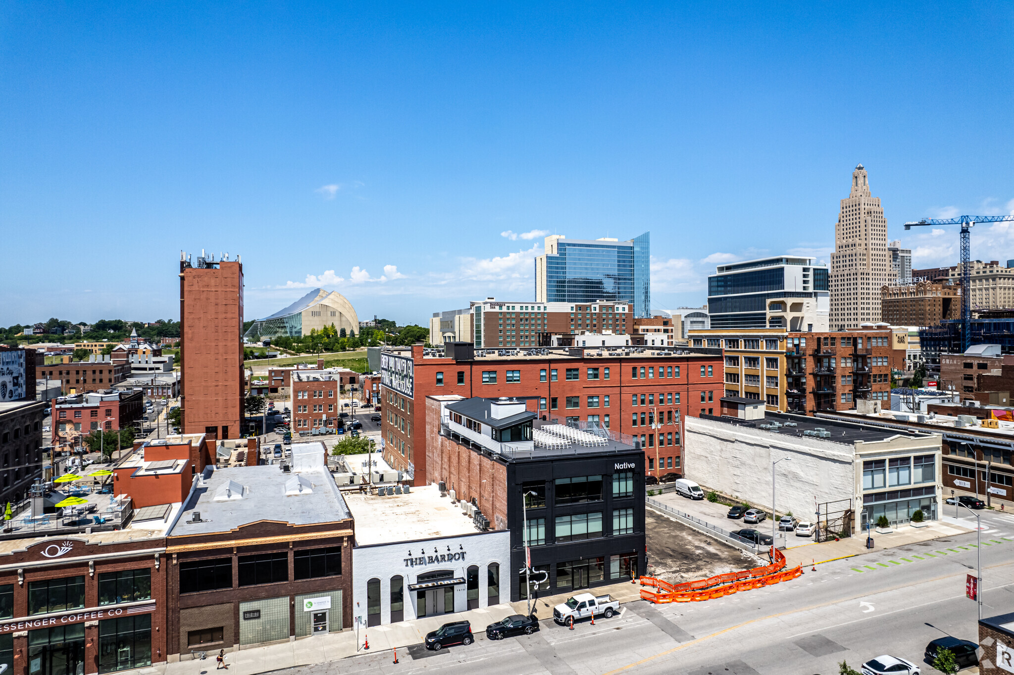 1612 Grand Blvd, Kansas City, MO en alquiler Vista aérea- Imagen 1 de 23