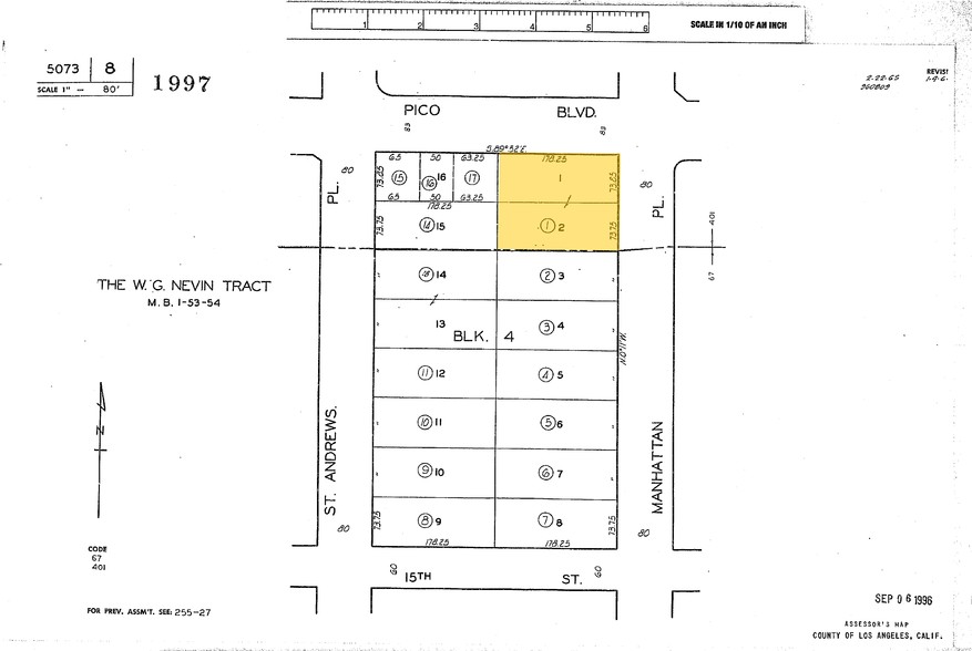 3138-3148 W Pico Blvd, Los Angeles, CA en alquiler - Plano de solar - Imagen 3 de 3