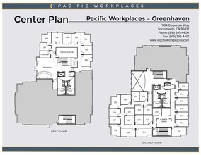 1104 Corporate Way, Sacramento, CA en alquiler Plano de la planta- Imagen 2 de 3