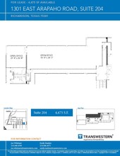 1301 E Arapaho Rd, Richardson, TX en alquiler Plano de la planta- Imagen 1 de 1