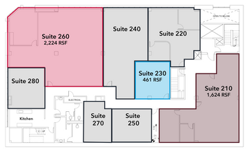 1001 Pacific Ave, Tacoma, WA en alquiler Plano de la planta- Imagen 1 de 1