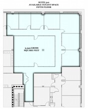 250 Main St, Lafayette, IN en alquiler Plano de la planta- Imagen 1 de 1