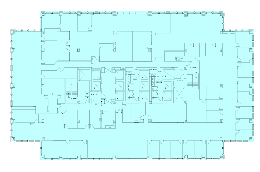 980 9th St, Sacramento, CA en alquiler Plano de la planta- Imagen 1 de 1