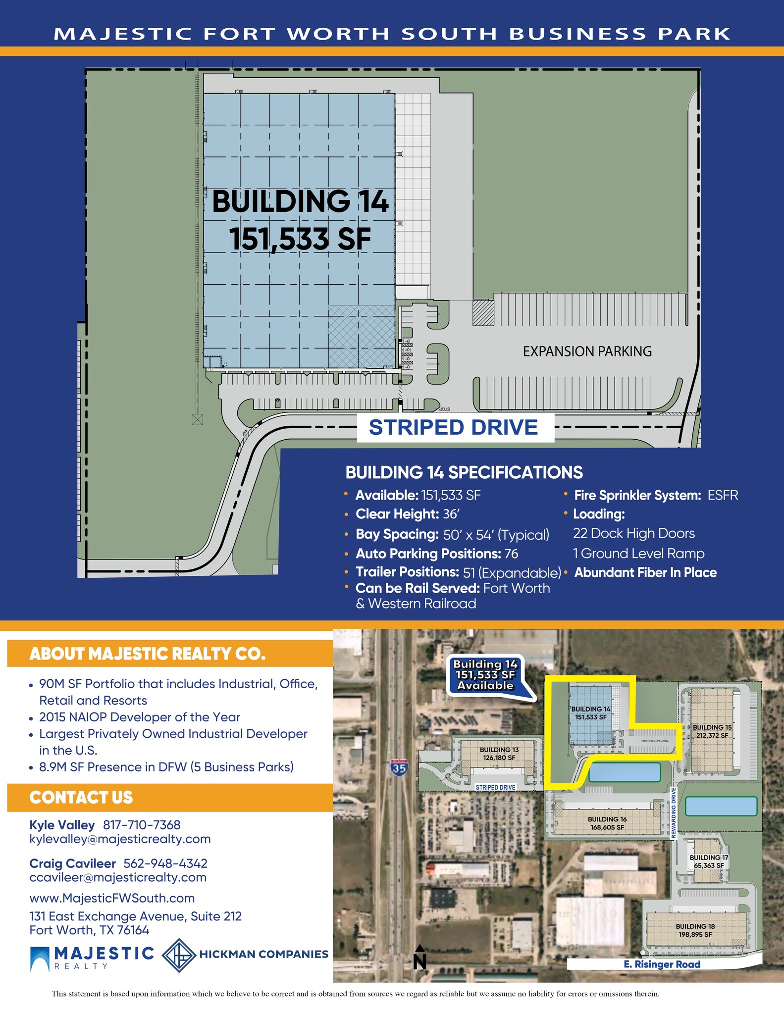 201 Striped Dr - Building 14, Fort Worth, TX en alquiler Plano del sitio- Imagen 1 de 1