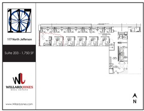 117-121 N Jefferson St, Chicago, IL en alquiler Plano de la planta- Imagen 1 de 1