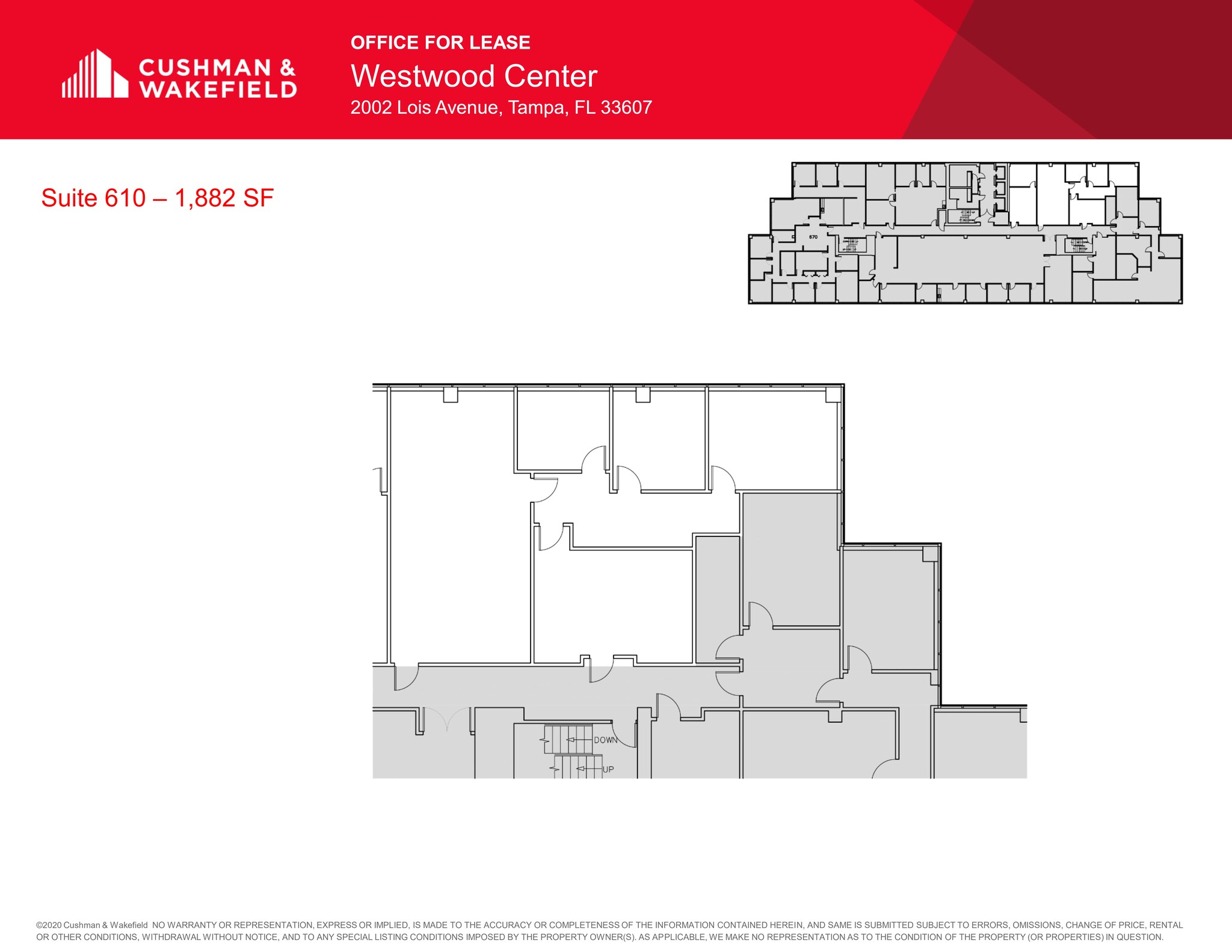 2002 N Lois Ave, Tampa, FL en alquiler Plano del sitio- Imagen 1 de 1