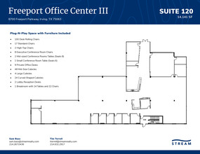 8700 Freeport Pkwy, Irving, TX en alquiler Plano de la planta- Imagen 1 de 1