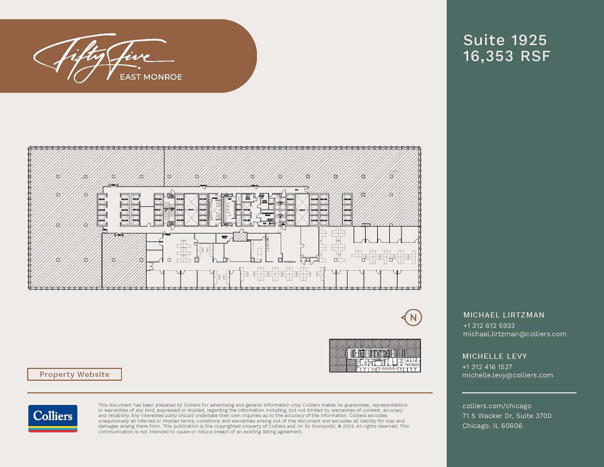 55 E Monroe St, Chicago, IL en alquiler Plano de la planta- Imagen 1 de 1