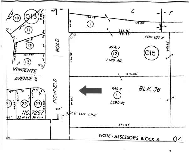 620 S Richfield Rd, Placentia, CA en venta - Plano de solar - Imagen 2 de 2