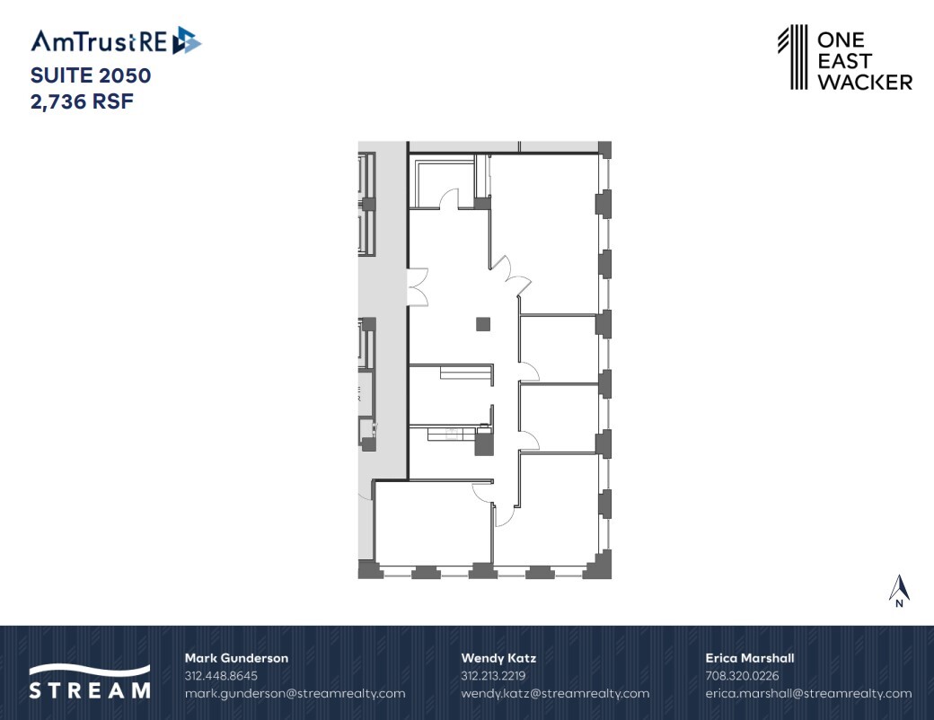 1 E Wacker Dr, Chicago, IL en alquiler Plano de la planta- Imagen 1 de 1