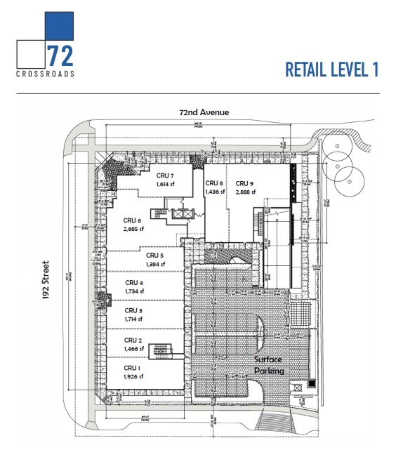 7168 192 St, Surrey, BC V4N 1N2 - Unidad CRU 6 -  - Plano de la planta - Image 1 of 1