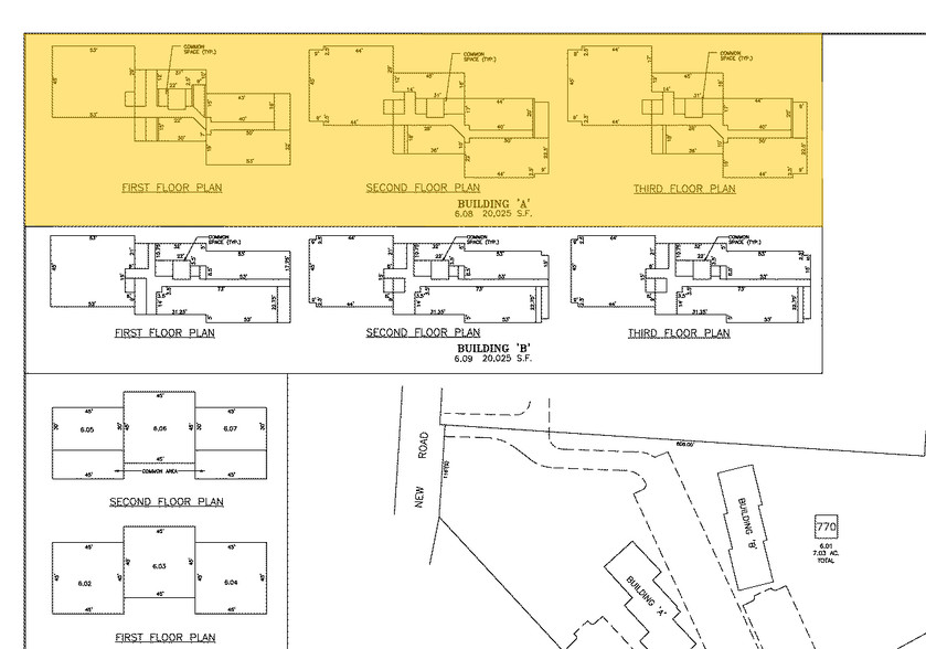 239 New Rd, Parsippany, NJ en alquiler - Plano de solar - Imagen 2 de 30