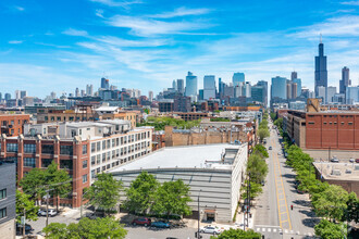 1346-1350 W Madison St, Chicago, IL - VISTA AÉREA  vista de mapa