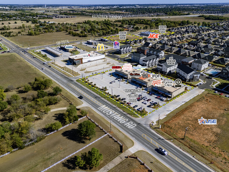 3200 S. Mustang Road, Yukon, OK en alquiler - Vista aérea - Imagen 2 de 3