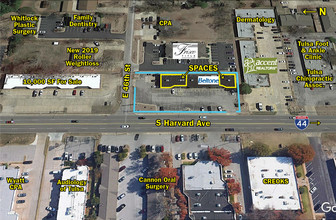 4619 S Harvard Ave E, Tulsa, OK - VISTA AÉREA  vista de mapa