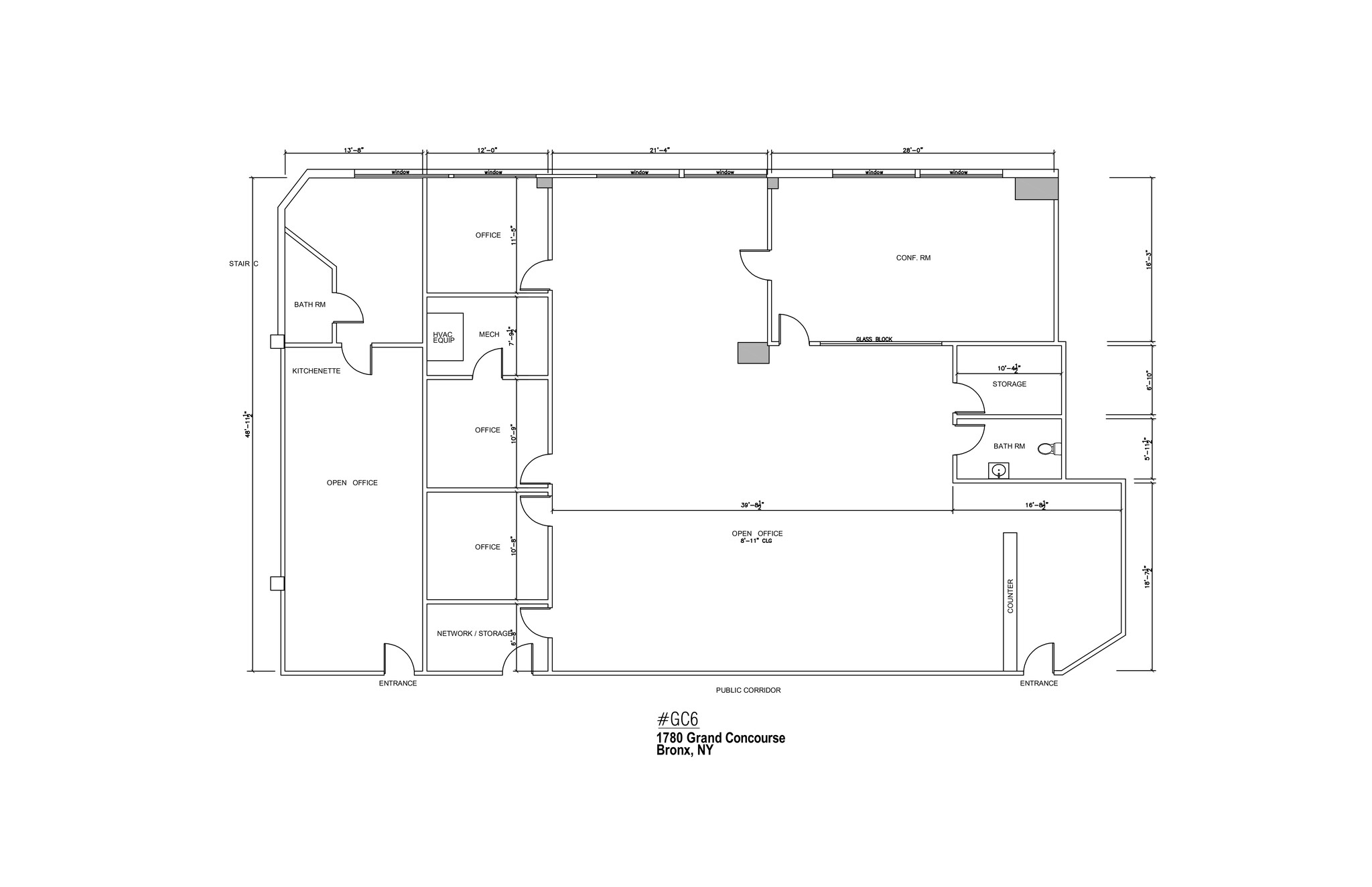 1780-1790 Grand Concourse, Bronx, NY en alquiler Plano del sitio- Imagen 1 de 6