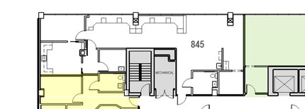 1331 Union Ave, Memphis, TN en alquiler Plano de la planta- Imagen 1 de 1