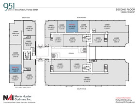 951 Yamato Rd, Boca Raton, FL en alquiler Plano de la planta- Imagen 1 de 2