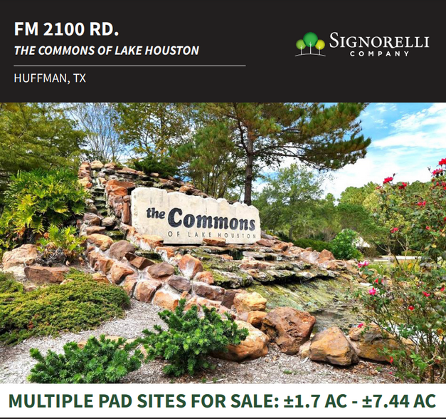 Kingwood Dr & FM 2100, Huffman, TX en venta - Foto del edificio - Imagen 1 de 1