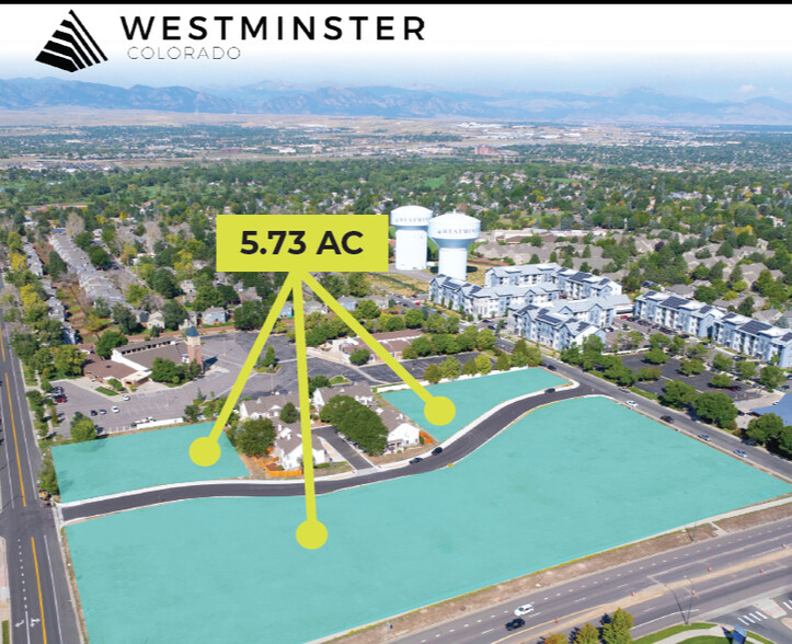 9601 Federal Blvd, Westminster, CO en venta - Vista aérea - Imagen 1 de 7