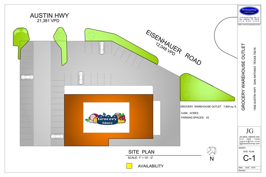 1568 Austin Hwy, San Antonio, TX en alquiler - Plano del sitio - Imagen 3 de 3