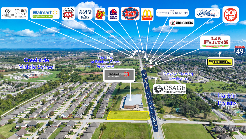 SW Regional Airport Blvd, Bentonville, AR en venta - Foto del edificio - Imagen 1 de 5