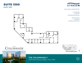 15301 N Dallas Pky, Addison, TX en alquiler Plano de la planta- Imagen 1 de 1