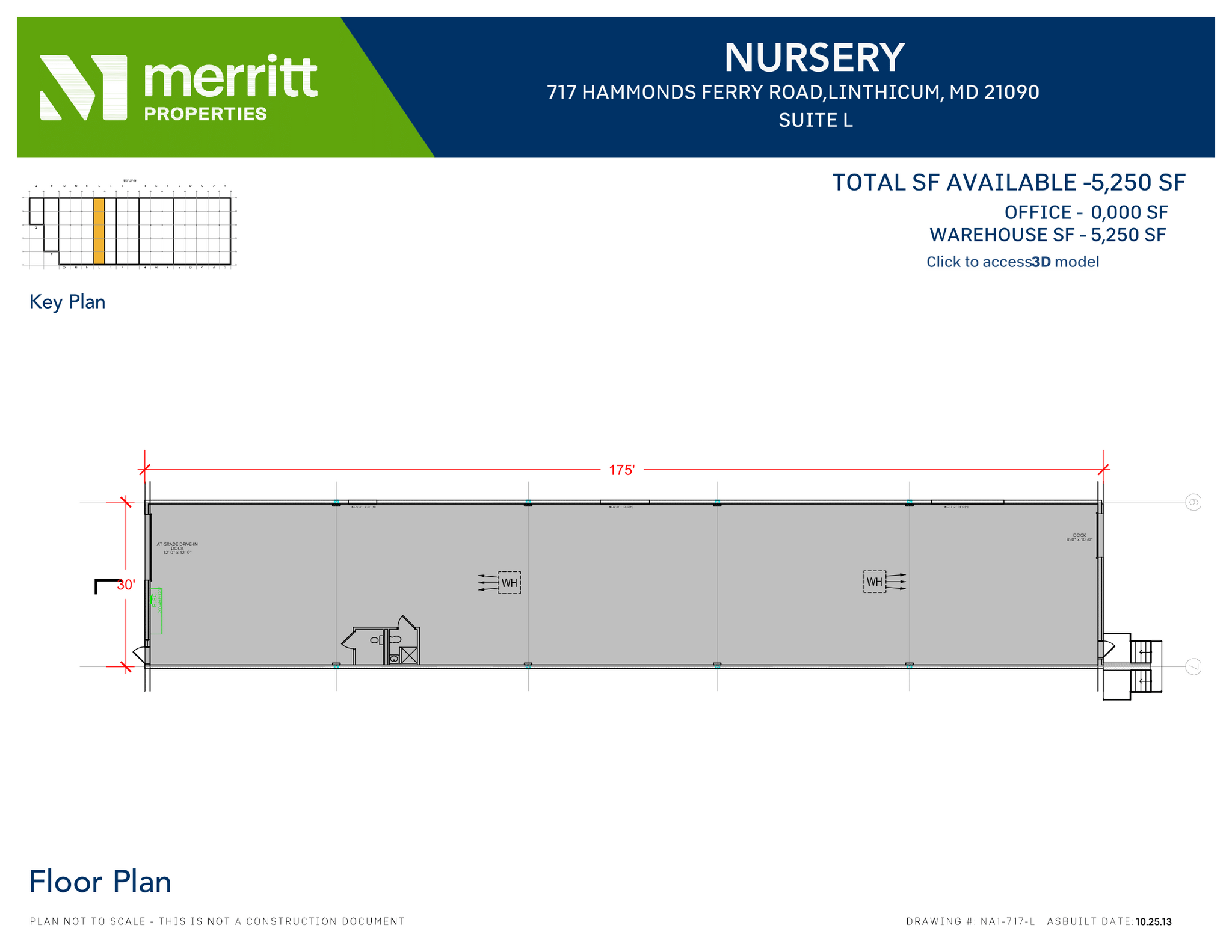 717 Hammonds Ferry Rd, Linthicum Heights, MD en alquiler Plano de la planta- Imagen 1 de 1