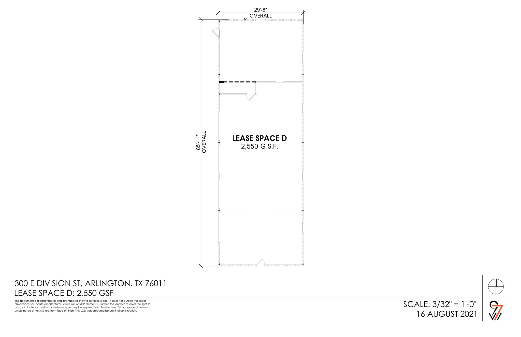 300 E Division St, Arlington, TX en alquiler Plano del sitio- Imagen 1 de 1