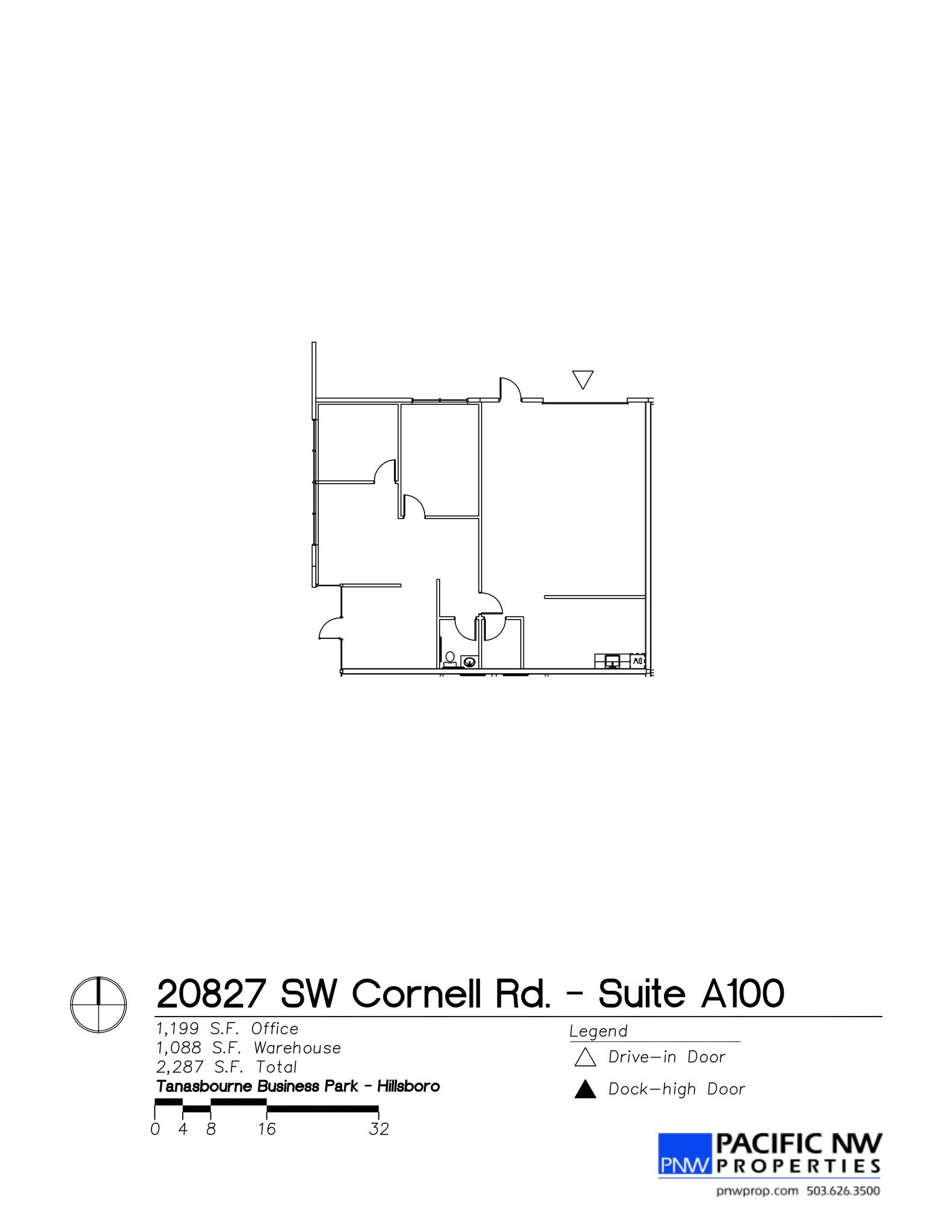 8427 NE Cornell Rd, Hillsboro, OR en alquiler Plano del sitio- Imagen 1 de 1