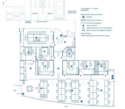 Avenida del Partenón, 8-10, Madrid, MAD 28042 -  -  - Plano de la planta - Image 1 of 6