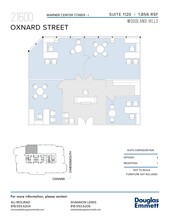 21600 Oxnard St, Woodland Hills, CA en alquiler Plano de la planta- Imagen 1 de 1