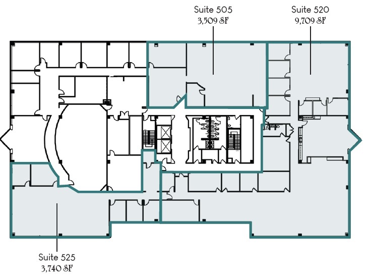 12655 Olive Blvd, Creve Coeur, MO en alquiler Plano de la planta- Imagen 1 de 1