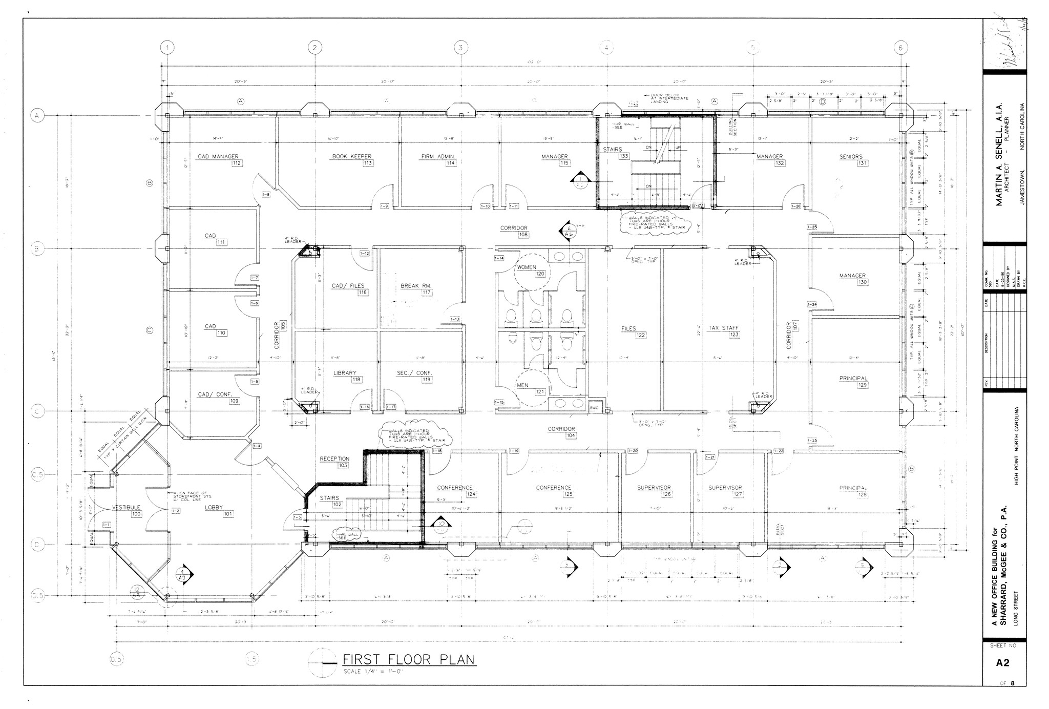 1321 Long St, High Point, NC en alquiler Plano del sitio- Imagen 1 de 1