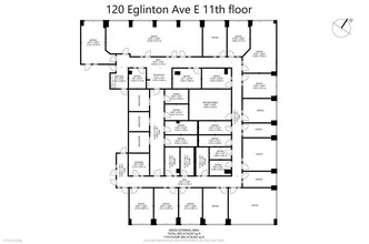 120 Eglinton Ave E, Toronto, ON en alquiler Plano de la planta- Imagen 1 de 17